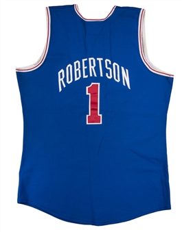 1972 Oscar Robertson Game Used ABA vs NBA "Supergame II" All-Star Game Jersey Played On May 25, 1972 (MEARS A10)